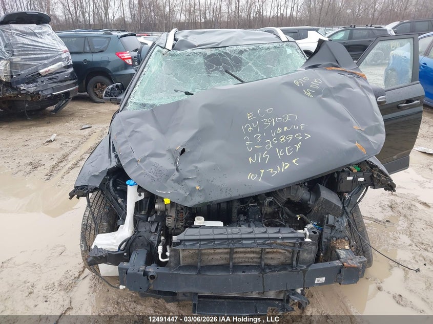 2023 Hyundai Venue Preferred VIN: KMHRC8A39PU258957 Lot: 12491447