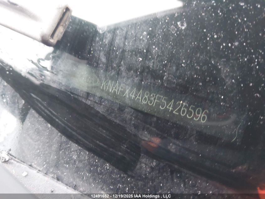 2015 Kia Forte 2.0L Ex VIN: KNAFX4A83F5426596 Lot: 12491652