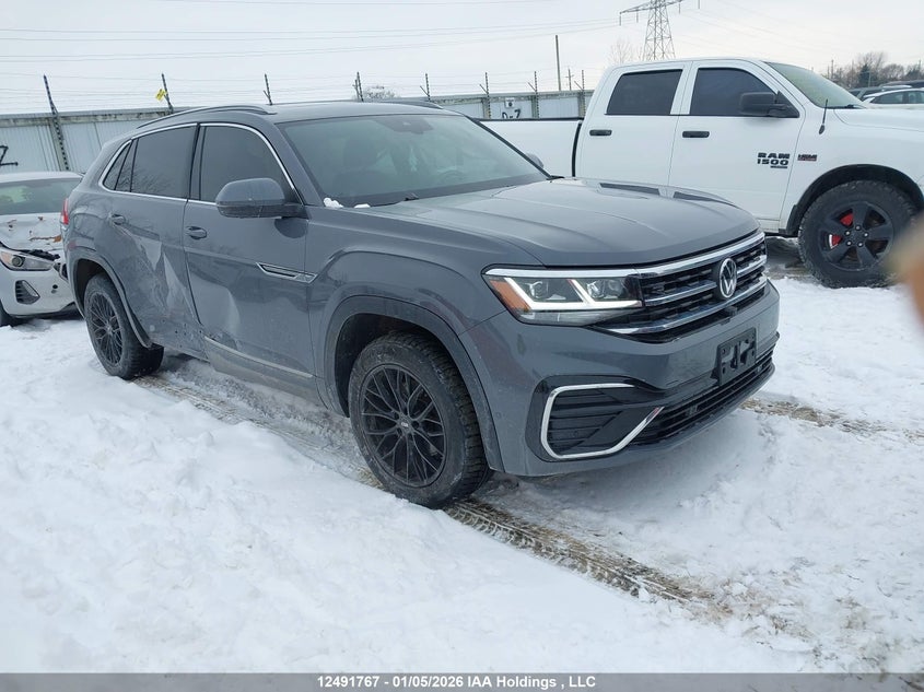1V2TE2CA9LC219300 2020 Volkswagen Atlas Cross Sport Sel Premium R-Line auction photo 1