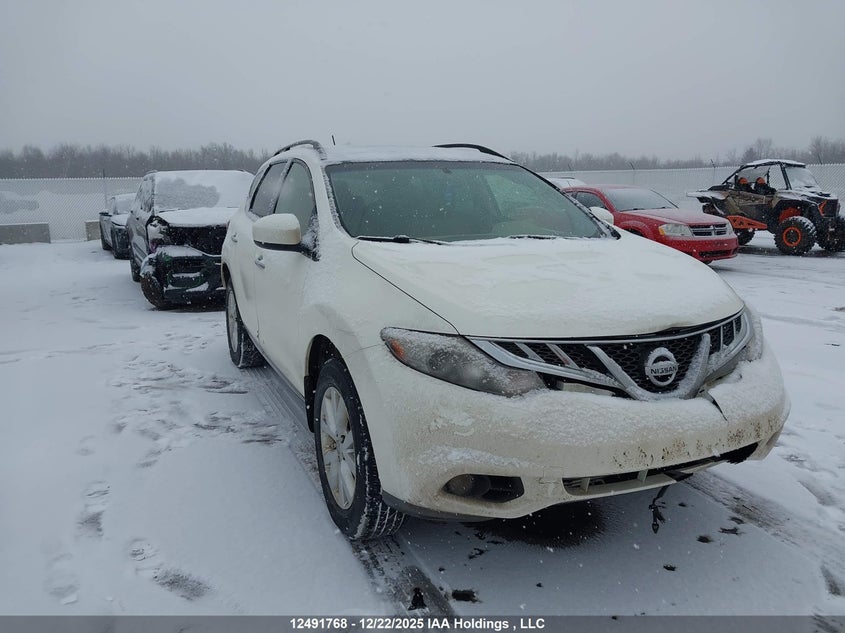 JN8AZ1MW4CW231522 2012 Nissan Murano S/Sl/Le auction photo 1
