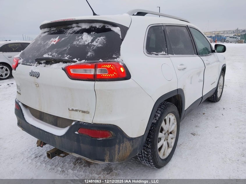 Vin: 1c4pjmds3ew262632, lot: 2878921, jeep cherokee limited 20144