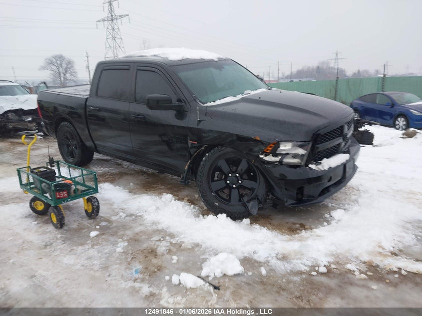 1C6RR7KT7JS271499 2018 Ram 1500 St auction photo 1