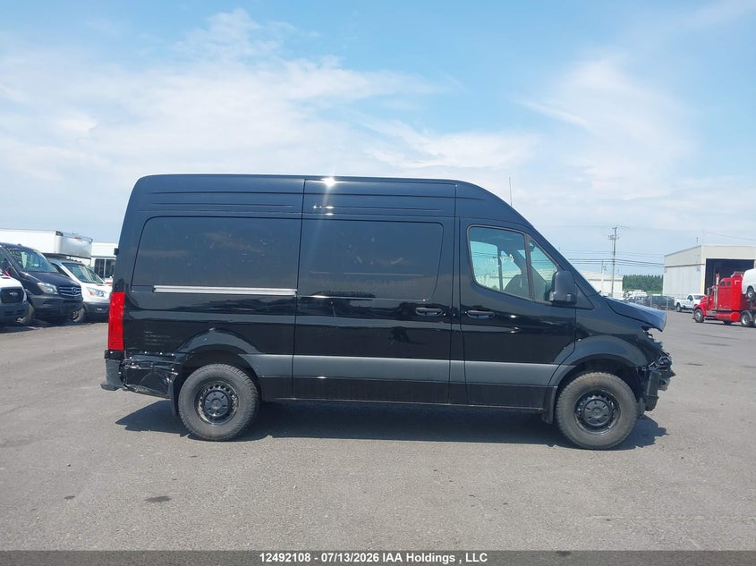 2025 Mercedes-Benz Sprinter 2500 Standard Roof 4-Cyl Diesel VIN: W1Y4KBHY6SP830943 Lot: 12492108