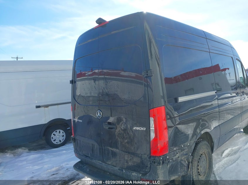 2025 Mercedes-Benz Sprinter 2500 Standard Roof 4-Cyl Diesel VIN: W1Y4KBHY6SP830943 Lot: 12492108