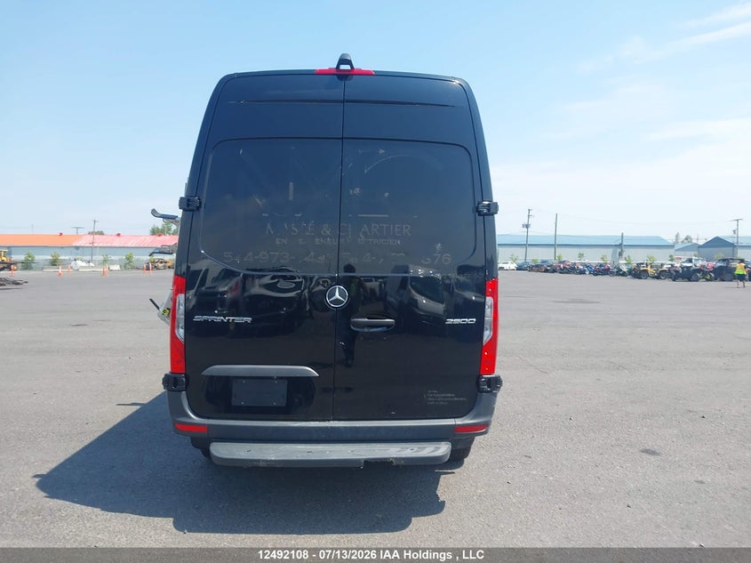 2025 Mercedes-Benz Sprinter 2500 Standard Roof 4-Cyl Diesel VIN: W1Y4KBHY6SP830943 Lot: 12492108