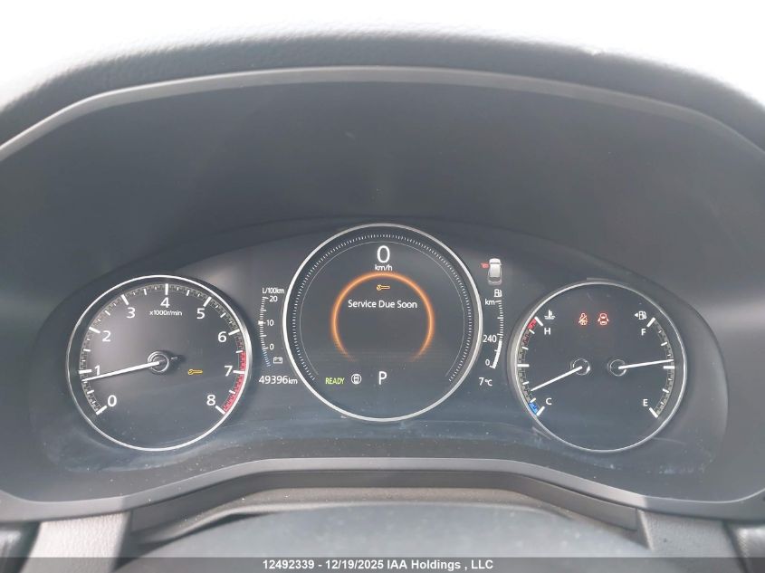 2025 Mazda Cx-90 Premium Sport VIN: JM3KKCHD0S1196473 Lot: 12492339