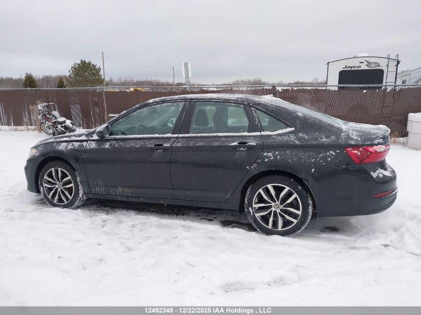 2025 Volkswagen Jetta Se VIN: 3VWEX7BU3SM033811 Lot: 12492349