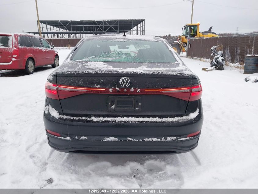 2025 Volkswagen Jetta Se VIN: 3VWEX7BU3SM033811 Lot: 12492349