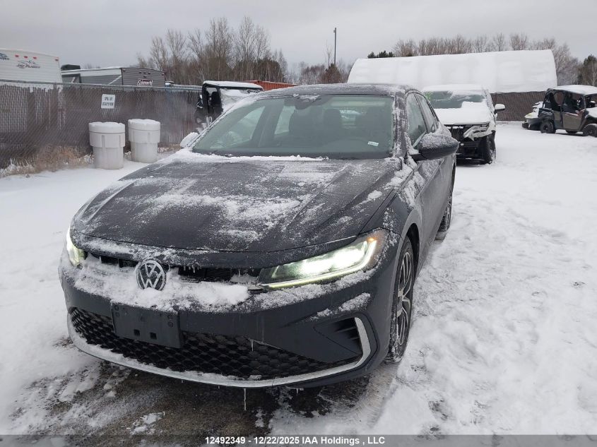 2025 Volkswagen Jetta Se VIN: 3VWEX7BU3SM033811 Lot: 12492349