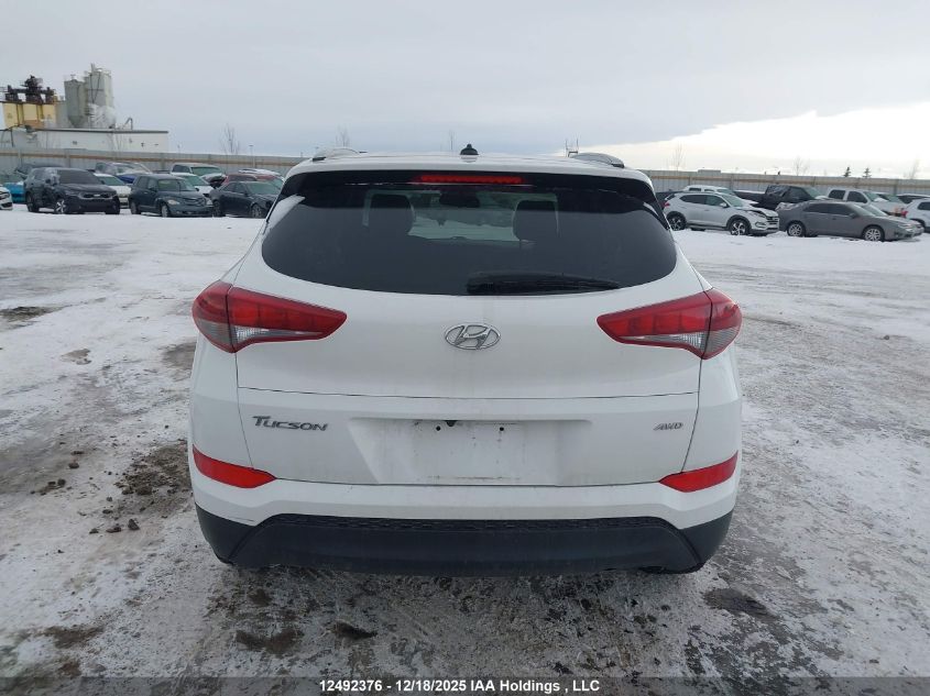 2017 Hyundai Tucson Limited/Sport And Eco/Se VIN: KM8J3CA43HU486673 Lot: 12492376