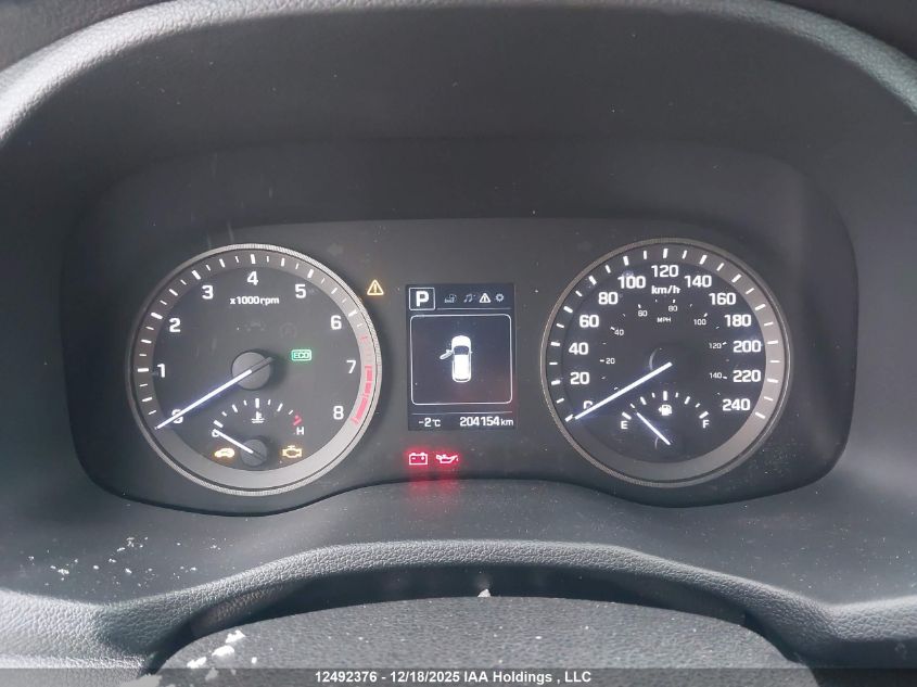 2017 Hyundai Tucson Limited/Sport And Eco/Se VIN: KM8J3CA43HU486673 Lot: 12492376