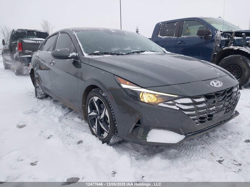 KMHLN4AJ0PU039666 2023 Hyundai Elantra Hybrid Luxury auction photo 1