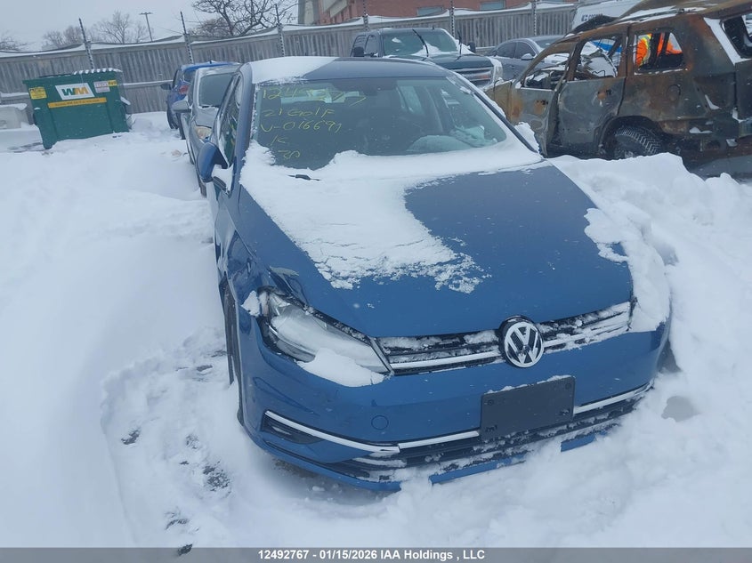 3VWG57AU7MM016691 VOLKSWAGEN GOLF Photo 1