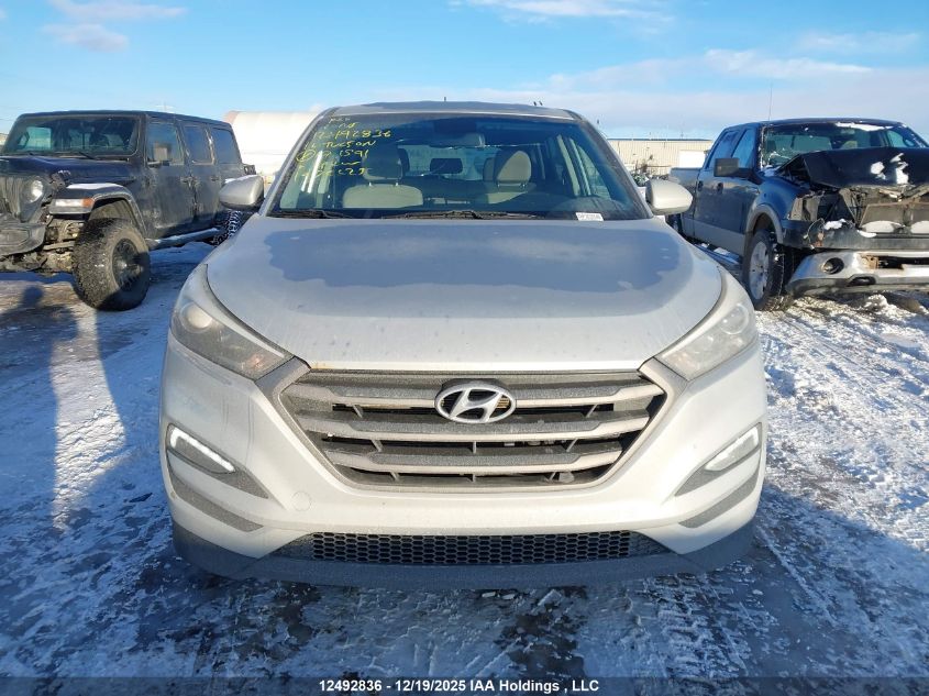 2016 Hyundai Tucson Se VIN: KM8J23A42GU171591 Lot: 12492836