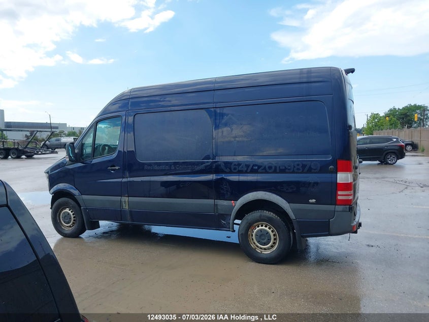 2017 MERCEDES-BENZ SPRINTER VAN 3.0L V-6 DI, DOHC, TURBO, 188HP