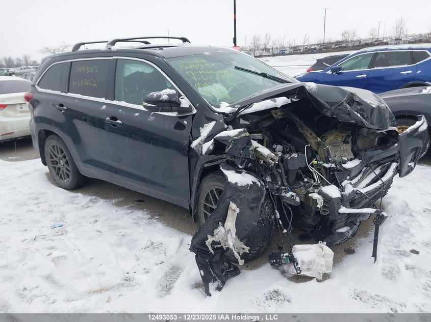 5TDJZRFH3KS602452 2019 Toyota Highlander Xle auction photo 1