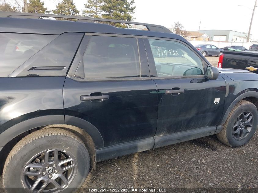 2025 Ford Bronco Sport Big Bend VIN: 3FMCR9BN3SRE30216 Lot: 12493261