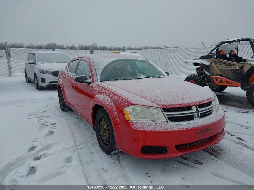 1C3CDZABXDN721333 2013 Dodge Avenger Se auction photo 1