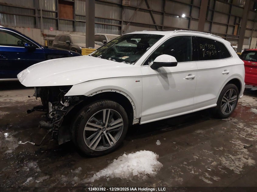2018 Audi Q5, Удар спереди, IAAI, VIN WA1FNAFY4J2014319 — фото 2