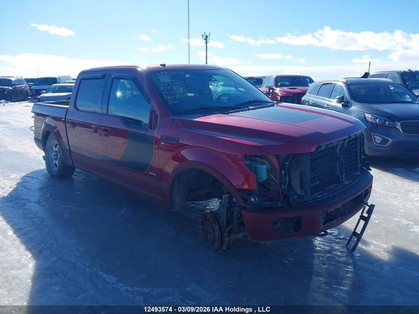 1FTEW1EG3HFC64645 2017 Ford F-150 Lariat auction photo 1