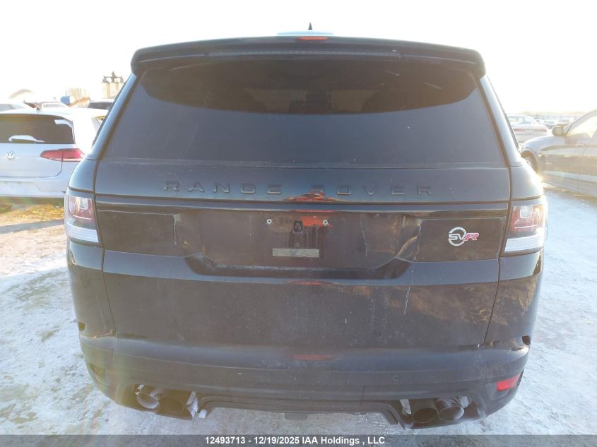 2017 Land Rover Range Rover Sport 5.0L V8 Supercharged Svr VIN: SALWZ2FE4HA146351 Lot: 12493713