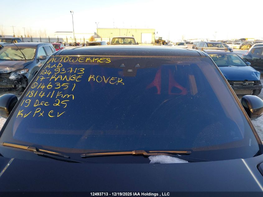 2017 Land Rover Range Rover Sport 5.0L V8 Supercharged Svr VIN: SALWZ2FE4HA146351 Lot: 12493713