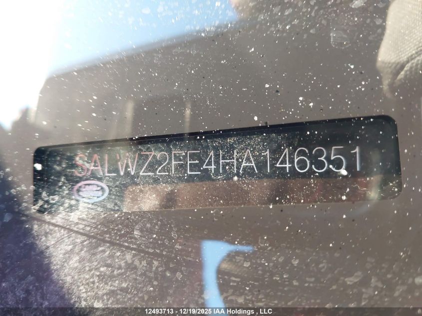 2017 Land Rover Range Rover Sport 5.0L V8 Supercharged Svr VIN: SALWZ2FE4HA146351 Lot: 12493713