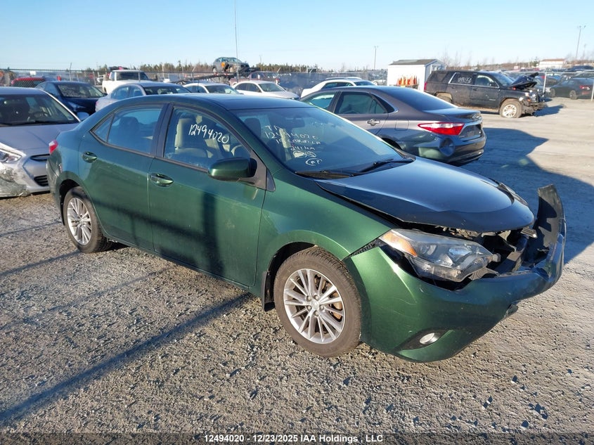 2T1BURHE0FC398777 2015 Toyota Corolla Le auction photo 1