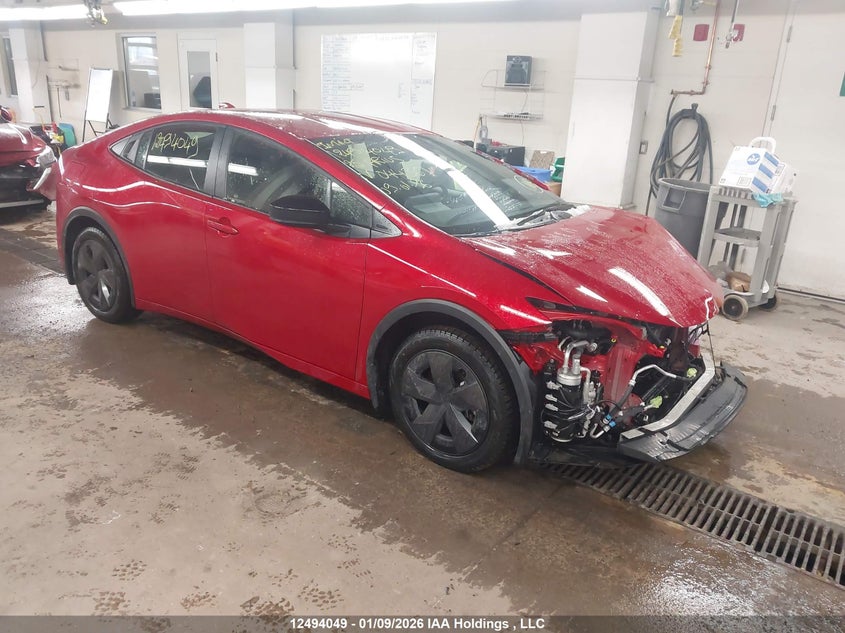 Vin: jtdacacu6s3044361, lot: 2881367, toyota prius 2025 img_1