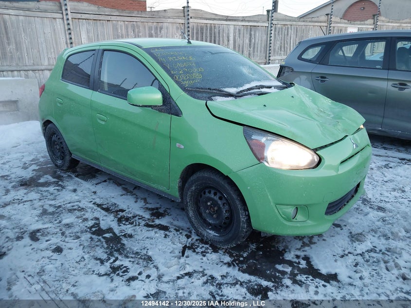 ML32A4HJ3EH016697 2014 Mitsubishi Mirage Es auction photo 1