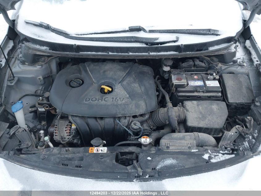 2013 Hyundai Elantra Gt VIN: KMHD25LE0DU087439 Lot: 12494203