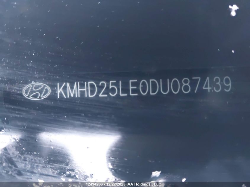 2013 Hyundai Elantra Gt VIN: KMHD25LE0DU087439 Lot: 12494203