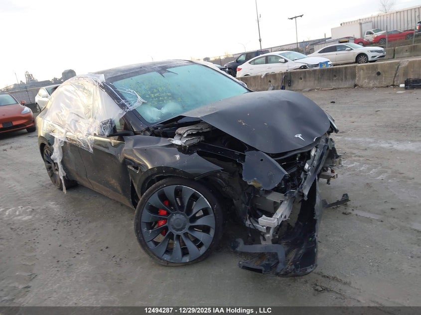 7SAYGDEF9NF437431 2022 Tesla Model Y Performance Dual Motor All-Wheel Drive auction photo 1