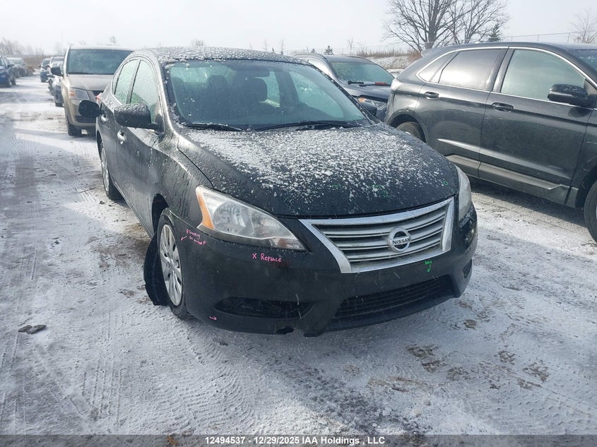 3N1AB7AP9FL643979 2015 Nissan Sentra 1.8 S/1.8 Sl/1.8 Sr/1.8 Sv auction photo 1