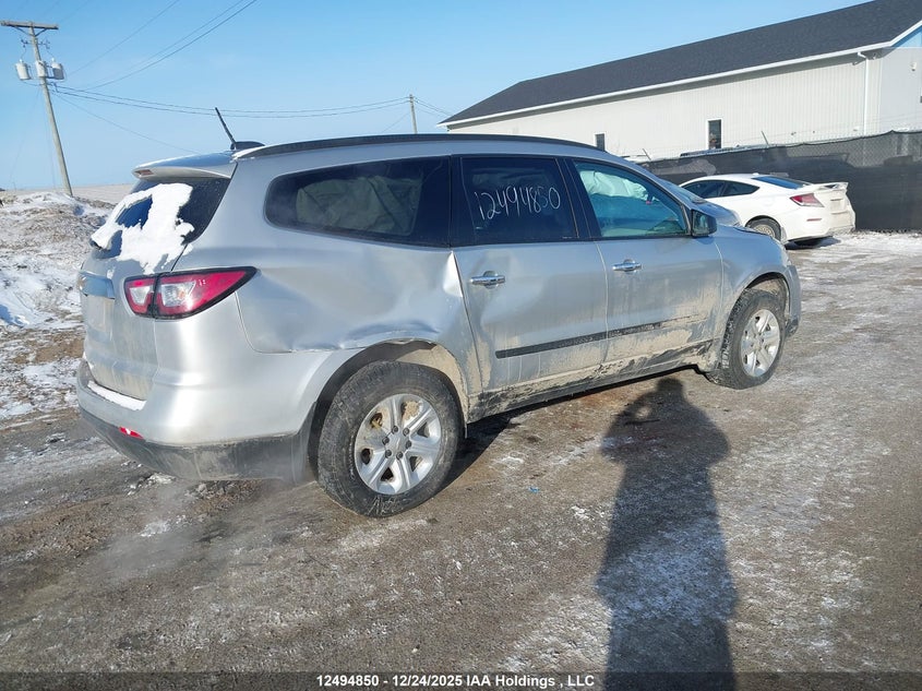 Vin: 1gnkrfed6hj328758, lot: 2882177, chevrolet traverse ls 20174