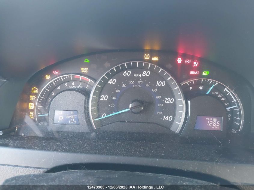 2012 Toyota Camry Xle V6 VIN: 4T1BK1FK6CU002894 Lot: 12473905X