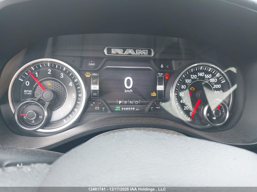 2019 Ram 1500 Rebel VIN: 1C6SRFLT5KN810289 Lot: 12481741X