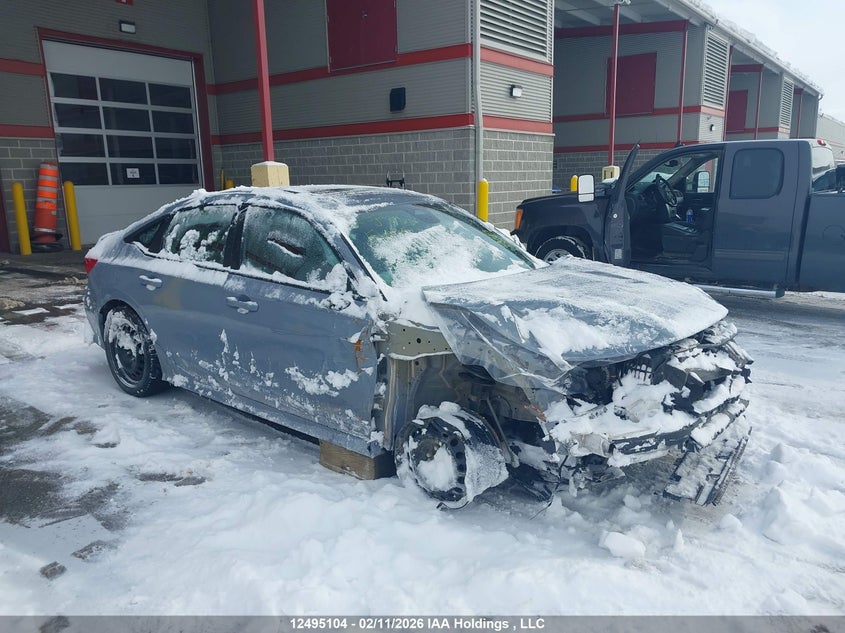 2HGFE2F58NH116612 2022 Honda Civic Sport auction photo 1