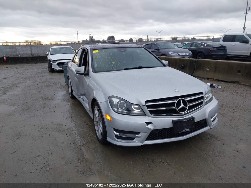 WDDGF8AB0EA965217 2014 Mercedes-Benz C 300 4Matic auction photo 1