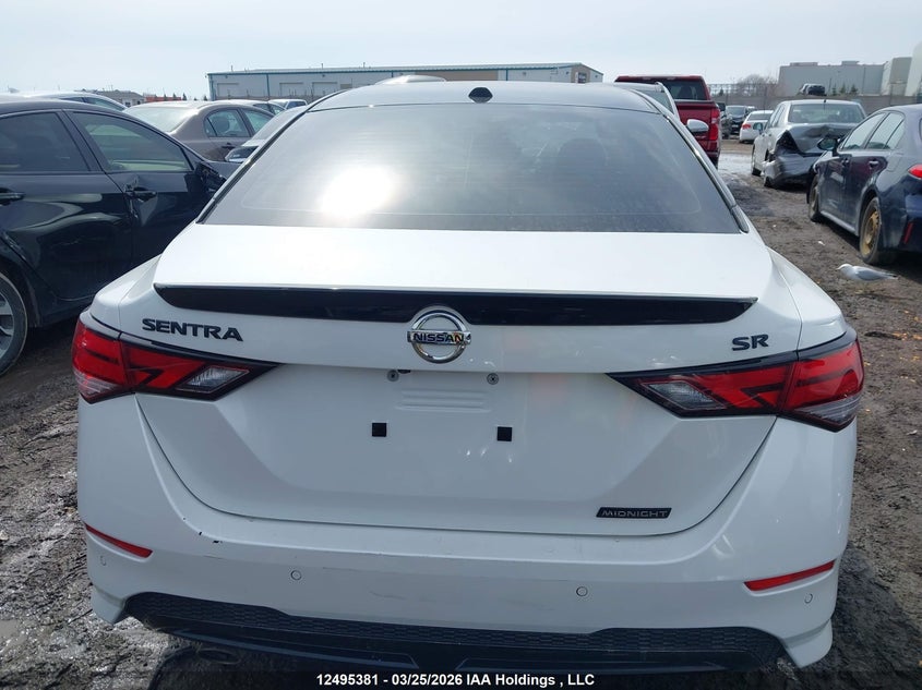 2022 Nissan Sentra Sr VIN: 3N1AB8DV8NY211501 Lot: 12495381