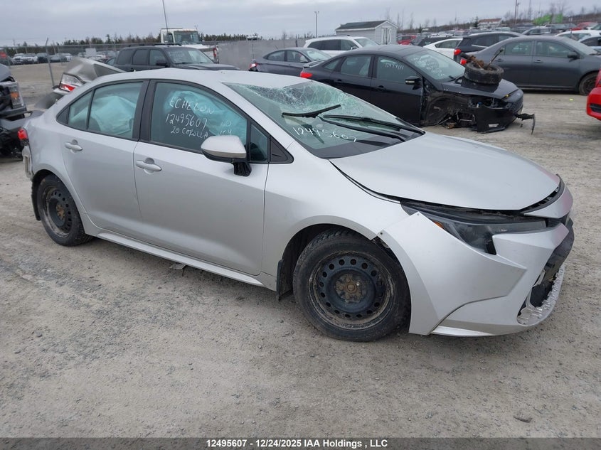 5YFBPRBE2LP002151 2020 Toyota Corolla Le auction photo 1