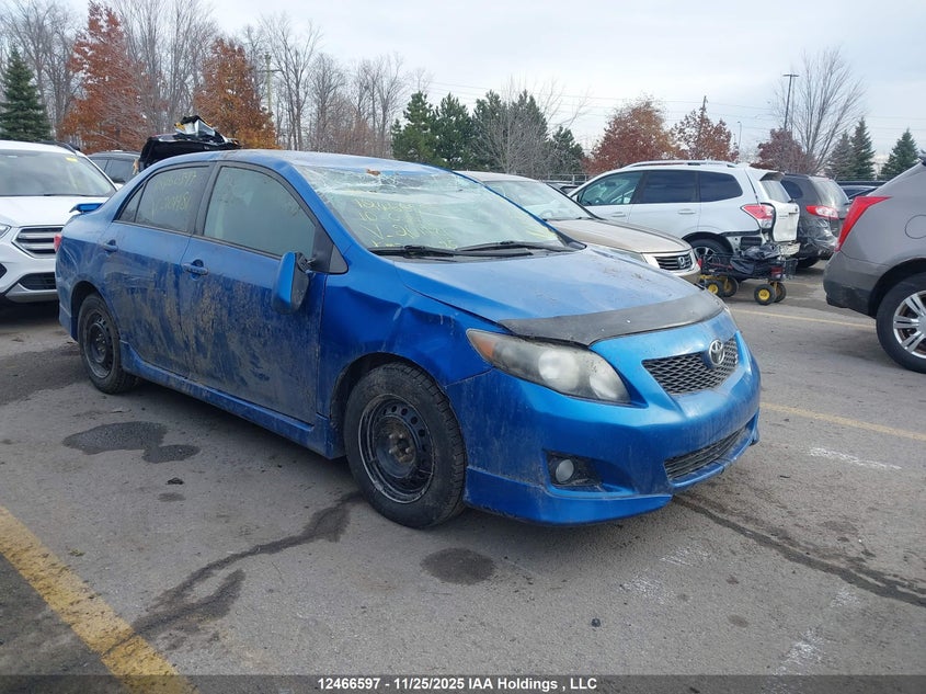 2T1BU4EE2AC201981 2010 Toyota Corolla S auction photo 1