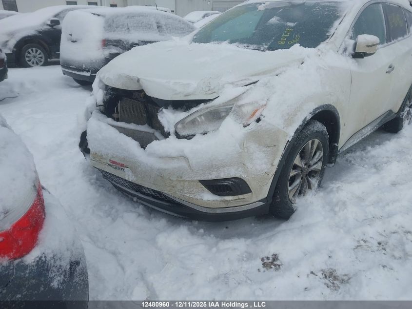 2017 Nissan Murano S VIN: 5N1AZ2MGXHN181373 Lot: 12480960X