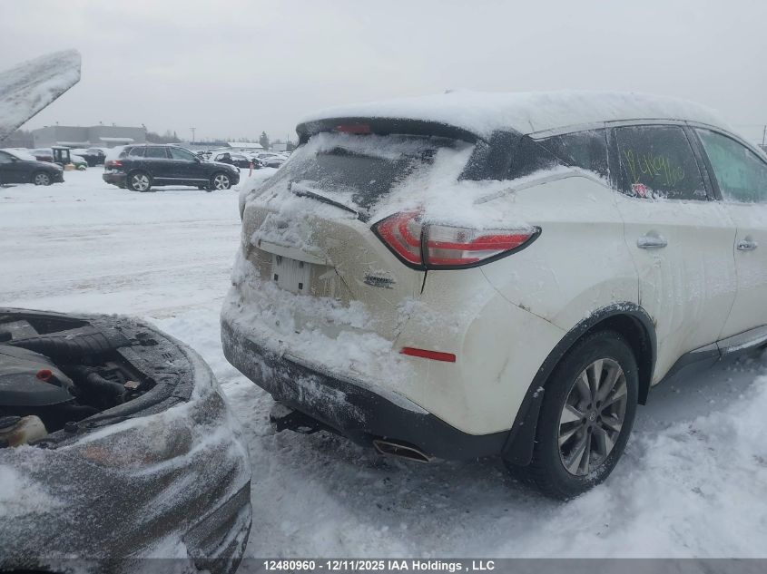 2017 Nissan Murano S VIN: 5N1AZ2MGXHN181373 Lot: 12480960X