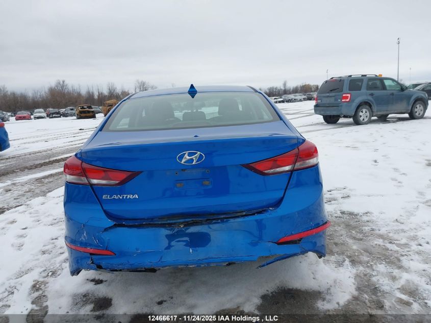 2018 Hyundai Elantra Gl VIN: KMHD84LFXJU679766 Lot: 12466617X