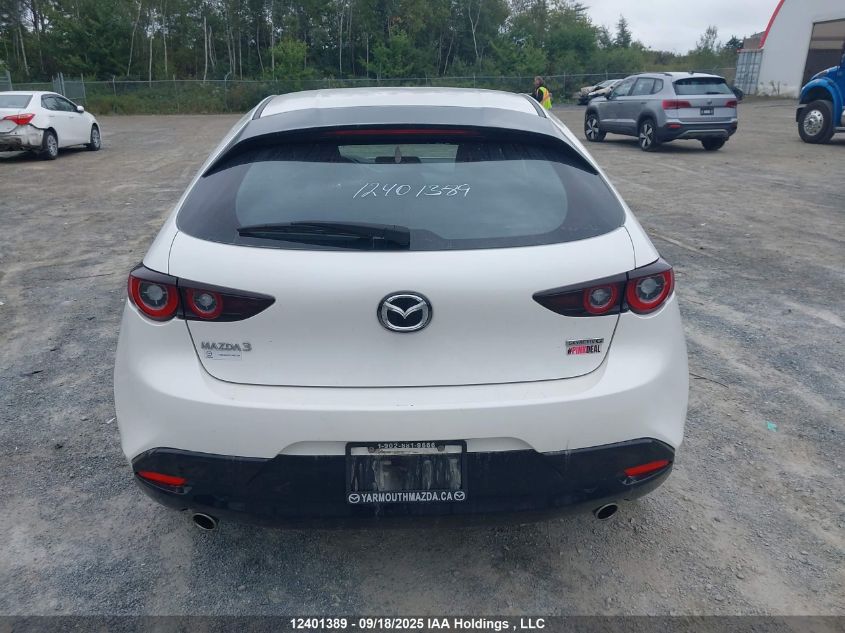 2025 Mazda Mazda3 Gx VIN: JM1BPAKM4S1760357 Lot: 12401389X
