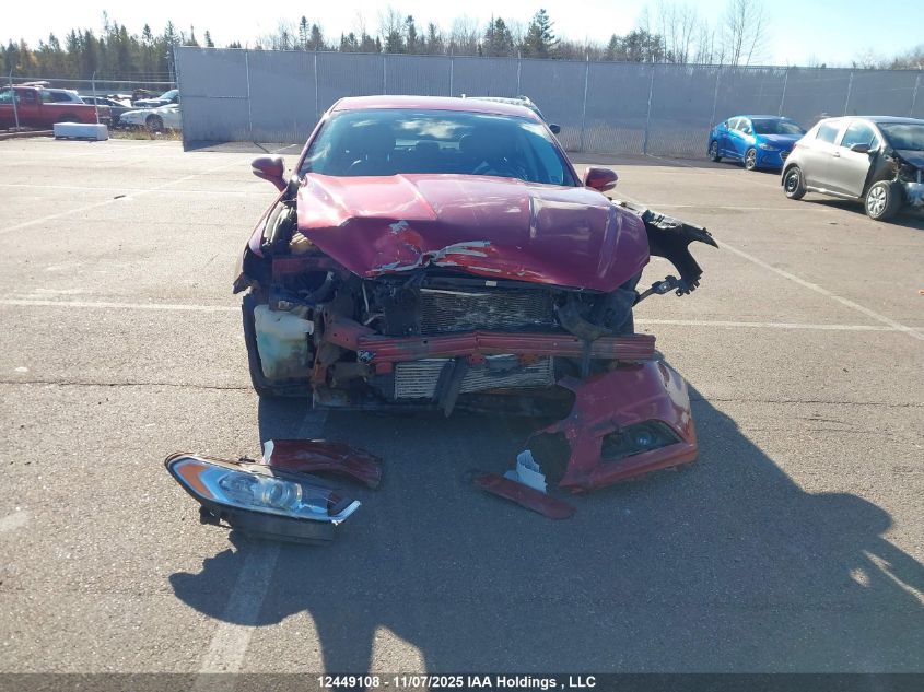 2014 Ford Fusion Se VIN: 3FA6P0H94ER160873 Lot: 12449108X