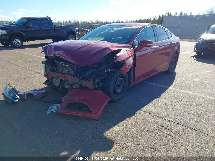 2014 Ford Fusion Se VIN: 3FA6P0H94ER160873 Lot: 12449108X