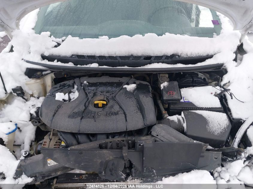 2013 Hyundai Elantra Gl VIN: 5NPDH4AE6DH165474 Lot: 12474826X