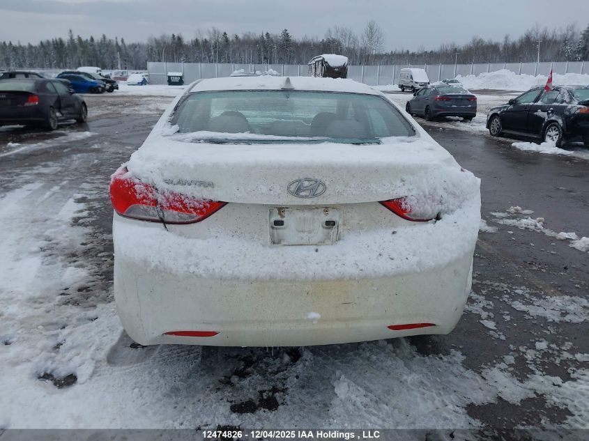 2013 Hyundai Elantra Gl VIN: 5NPDH4AE6DH165474 Lot: 12474826X